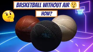 Basketball Without Air | Airless Basketball 🏀 @WilsonBasketball