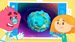 Домашняя планета ☄️ – Катя и Эф. Куда-угодно дверь — Серия 98 – Образовательный мультик для детей