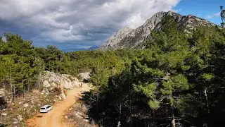 Мини АВТОПУТЕШЕСТВИЕ по ГОРАМ возле АЛАНИИ // Mini CAR-TRIP in the MOUNTAINS near ALANYA