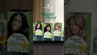 Natural & Easy - Naturligt färgresultat och ingredienser av naturligt ursprung