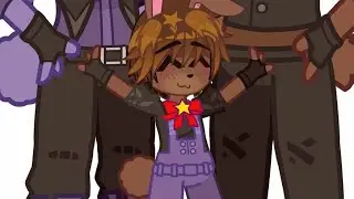 Mi historia XD || Fnaf 1 || Gachanebula || Meme || Original? || 🤎Freddy x Bonnie💜