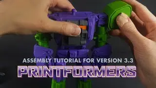 Assembly of Printformers Scorpion version 3.3