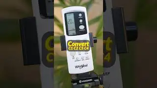 Whirlpool AC Remote Control Guide ❄ Convert C1 C2 C3 C4 ❄ #shorts #remotecontrol #airconditioner