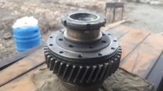 Ural 4320. Transfer case modification.