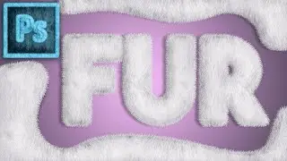 FUR TEXT EFFECT | PHOTOSHOP EFFECT | PHOTOSHOP TUTORIAL