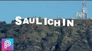 Como poner tu nombre en Hollywood || PicsArt tutorial en español