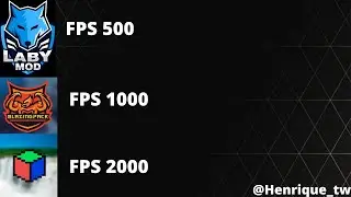 MELHORES CLIENTS PRA AUMENTAR FPS EM 2022 MINECRAFT PIRATA OU ORIGINAL...