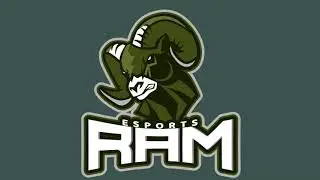 After Effects aggressive ram logo animation intro template (no software needed)