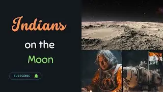 Lunar Odyssey: Indians on the Moon | A Whimsical Lunar Fantasy #technology #artificialintelligence