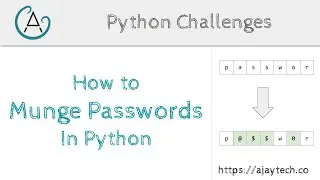 Python challenges - Password Munging