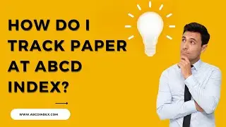 How to track paper at RAMP portal? | RAMP paper publication | ABCD Index RAMP | ABCD Index |