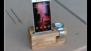 Suport de birou pentru telefonul mobil si ceas de mana