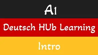 German class - intro for beginners