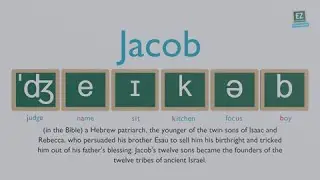 How to pronounce Jacob ?