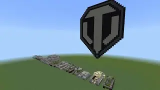 built world of tanks in Minecraft
