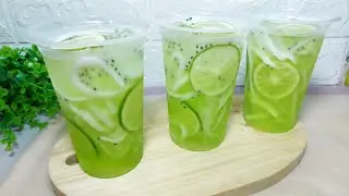 Cara Membuat Es Kuwut Melon || Minuman Segar Untuk Buka Puasa