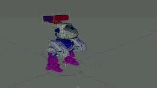Mech Animation Start Up Smooth