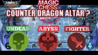 UNDEAD, ABYSS & FIGHTER BUILD |SUMPAH PAKAI INI COMBO UDAH PASTI AUTO TOP GLOBAL MAGIC CHESS COK !!!