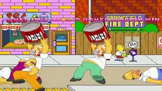 Mugen battle 4 Homers vs 4 Homers