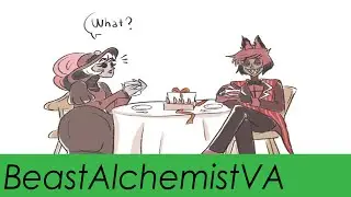 Alastor and Rosie Gossiping (Hazbin Hotel comic dub)