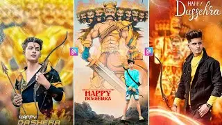 Dussehra Photo Editing 2022 | Dussehra Photo Editing Picsart | Navratri Photo Editing 2022