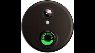 Skybell HD WiFi Doorbell Camera 1080p Color Night Vision Bronze