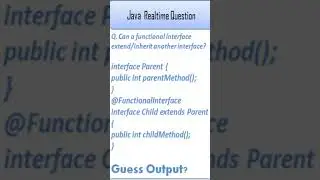 Java8 Functional Interface Realtime question 