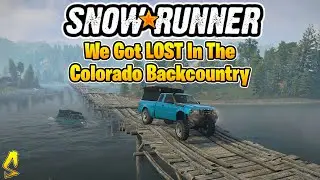 SnowRunner: We Got LOST In The Colorado Backcountry | Top Gear Ep. 