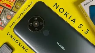 Nokia 5.3 Unboxing & hands-on Review | Snapdragon 665 | Quad Cameras | A Better Chinese Alternative?