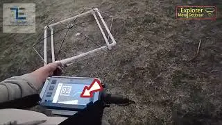 Depth test M1 metal detector 1000 Hz