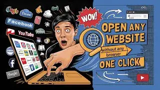 🔥Open Any Website Without Any Browser At Once Click