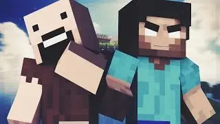 Нотч vs Херобрин. Эпичная Рэп Битва в Майнкрафте!