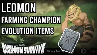 Digimon Survive | *NEW* Champion Evolution Item Farming Spot [Mature Enlightenment Slab] [Chapter 9]