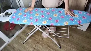 ⭐️Don't buy a cover for your ironing board - you can make it at home in 10 minutes.
