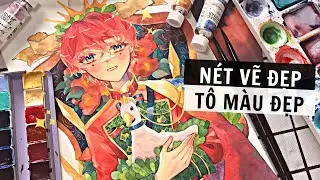 [T.W.S] Nét vẽ đẹp hay Tô màu đẹp? | Sò Kimura