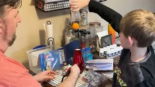 Watch My 7 Year Old Son & I do Science Experiments