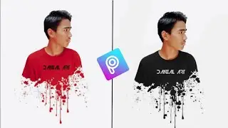 PicsArt Tutorial Splatter Effect | PicsArt - Editing - Tutorial