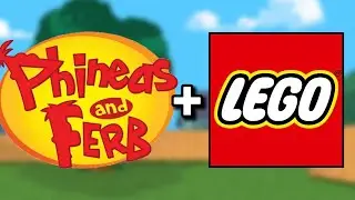 I Built Custom Lego Phineas and Ferb Sets!!!