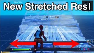 The NEW BEST Stretched Res! - Fortnite Battle Royale