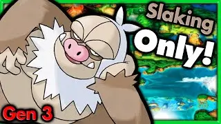 Can I Beat Pokemon Emerald with ONLY Slaking? 🔴 Pokemon Challenges ► NO ITEMS IN BATTLE