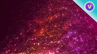 Abstract Particles Background  | Animation | Free Video