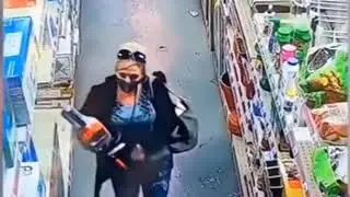 Kompilasi cewek terekam cctv melakukan aksi pencurian 