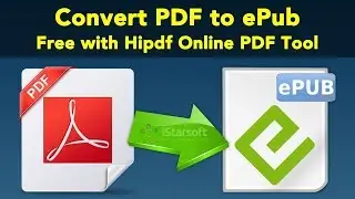 How to Convert PDF to ePub Free with Hipdf Online PDF Tool