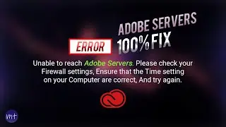 Adobe creative cloud error Unable to reach adobe servers check your firewall setting 