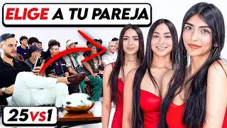 25 HOMBRES LIGANDO 3 MUJERES