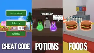 Dude Theft Wars Cheat Codes vs Food vs Potions Which Buff Is The Best ? 🤔🍔🍹