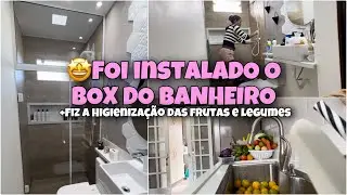 O BOX DO BANHEIRO DO GABRIEL FICOU PRONTO😍HIGIENIZAÇÃO DAS FRUTAS E LEGUMES 