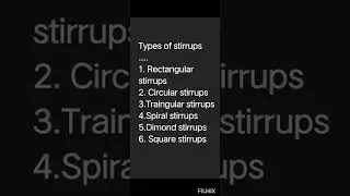 #shorts#what are stirrups in concrete