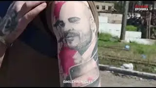 Конкурс татуировок ВСУ Украины. tatoo_UA_2022.