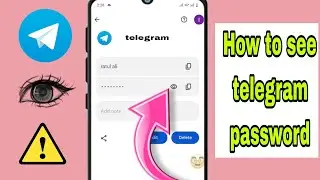 How to See Your Telegram Password If You Forgot it (2023) | How to see telegram password
